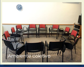 O consutlorio  Ambiente coletivo